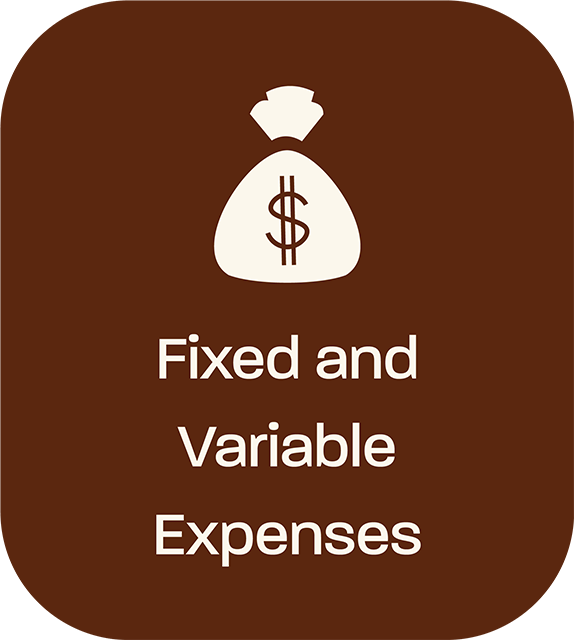 Fixed and Variable Expenses